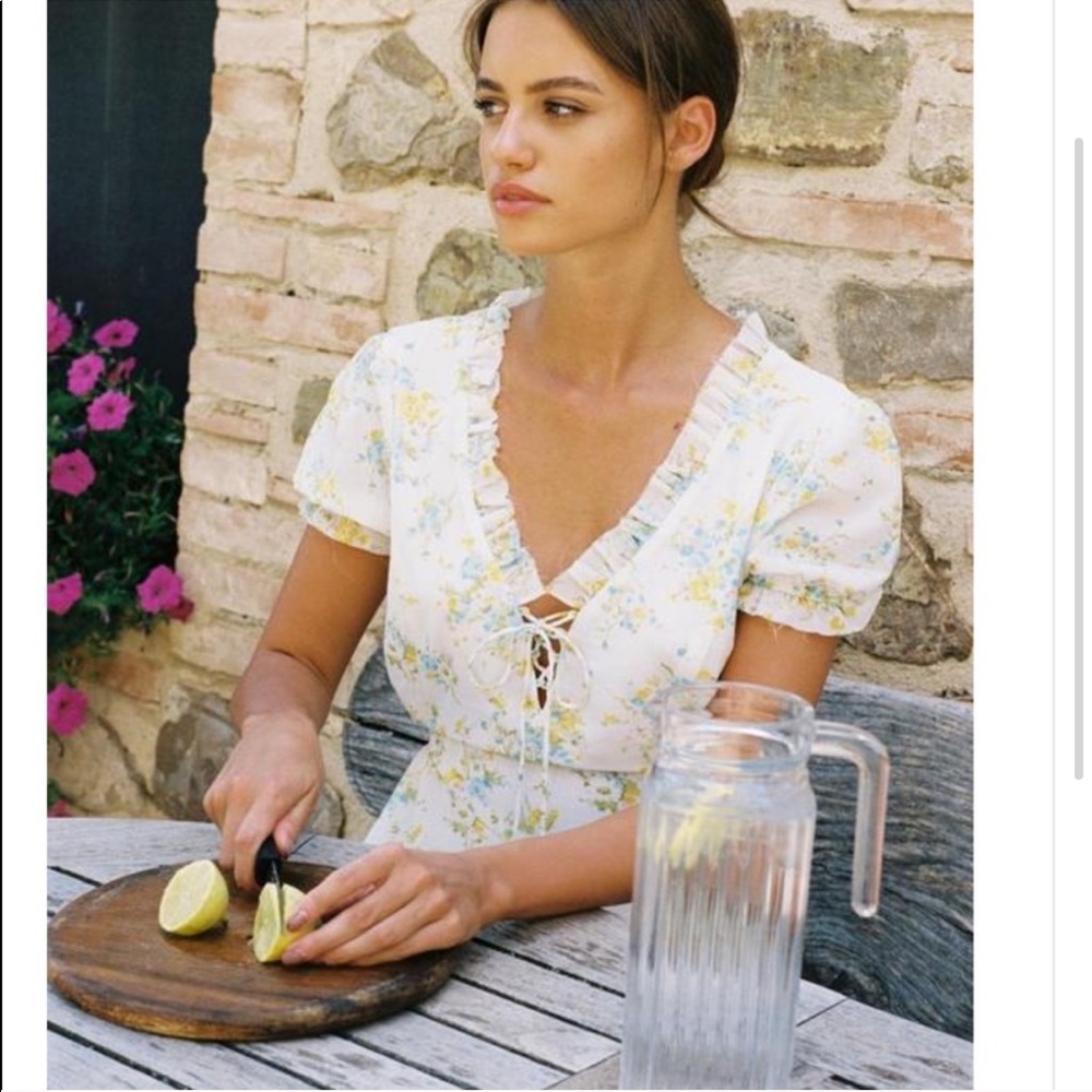 With jean Siena dress
